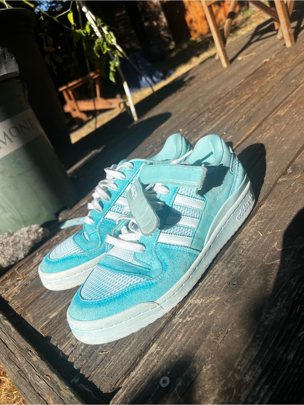 Adidas Forums in Aqua